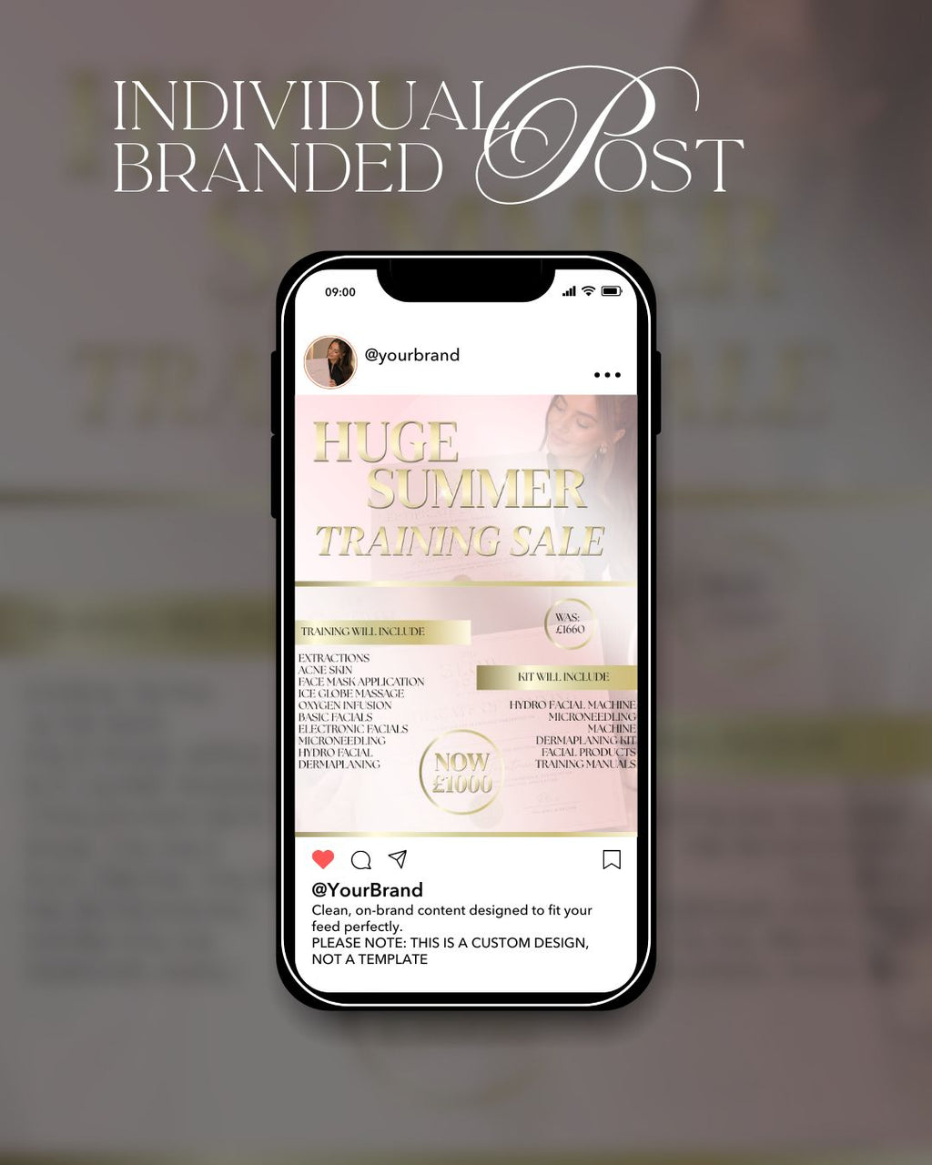 Individual Branded Content Post