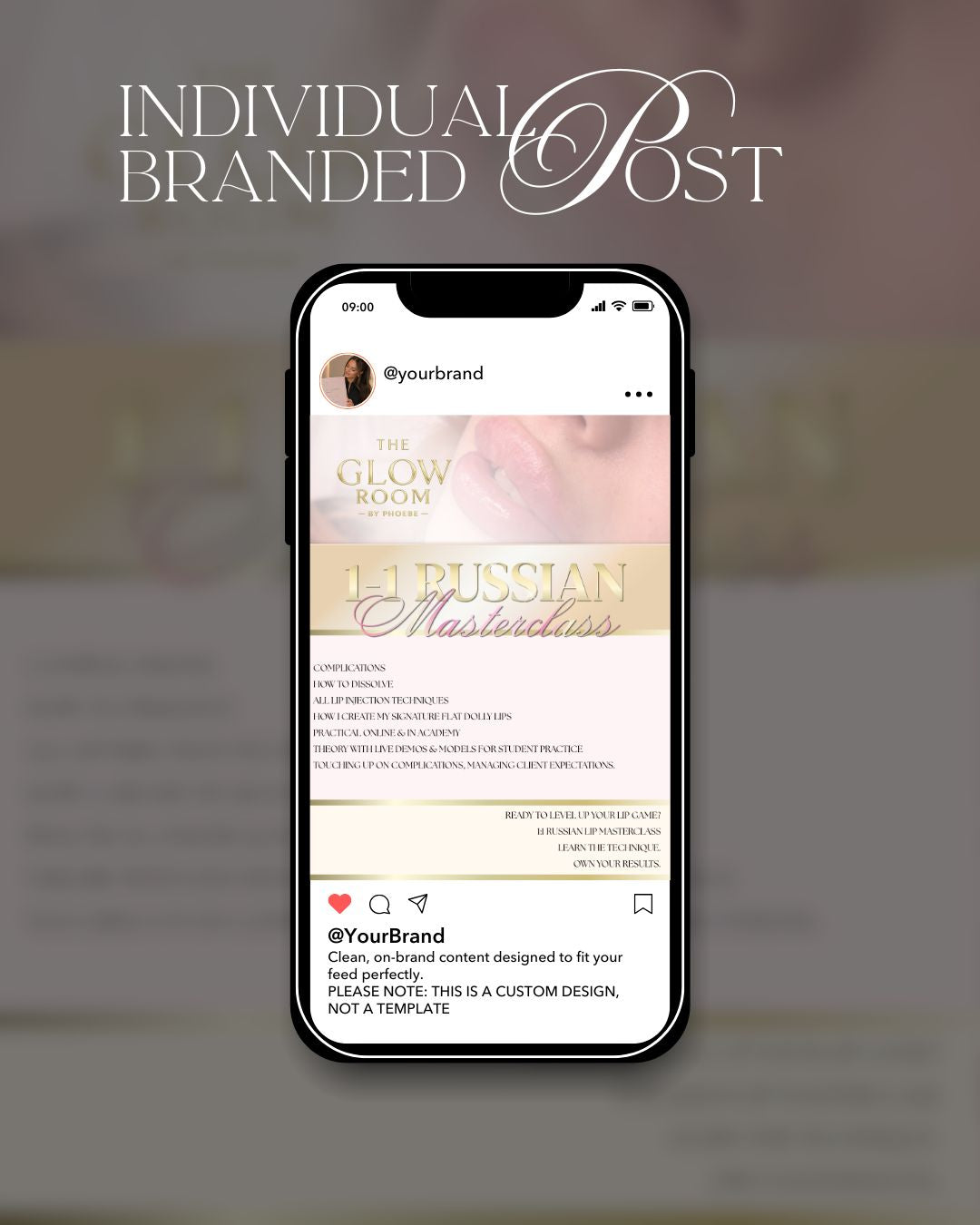 Individual Branded Content Post